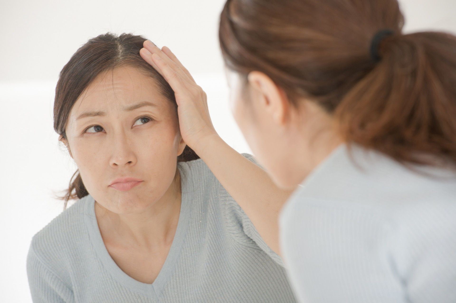 女性の薄毛の悩み